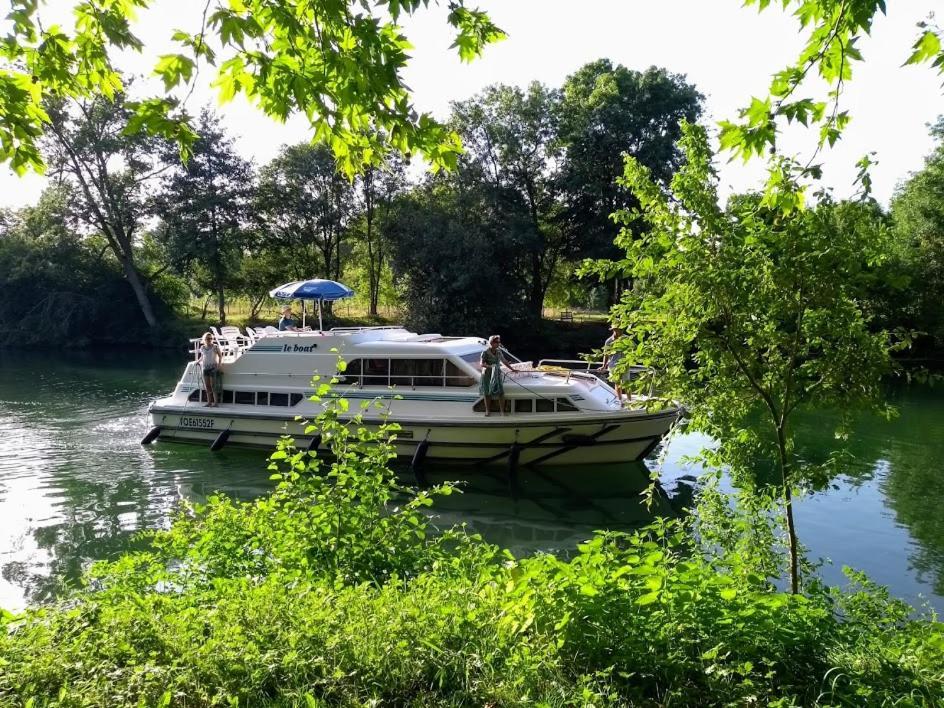 Bed and Breakfast Le Domaine Des Platanes Bourg-Charente Exteriér fotografie